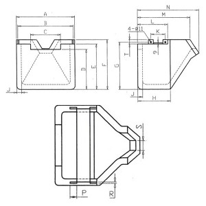 Gambar Diagram Ukuran Ladle Carrier